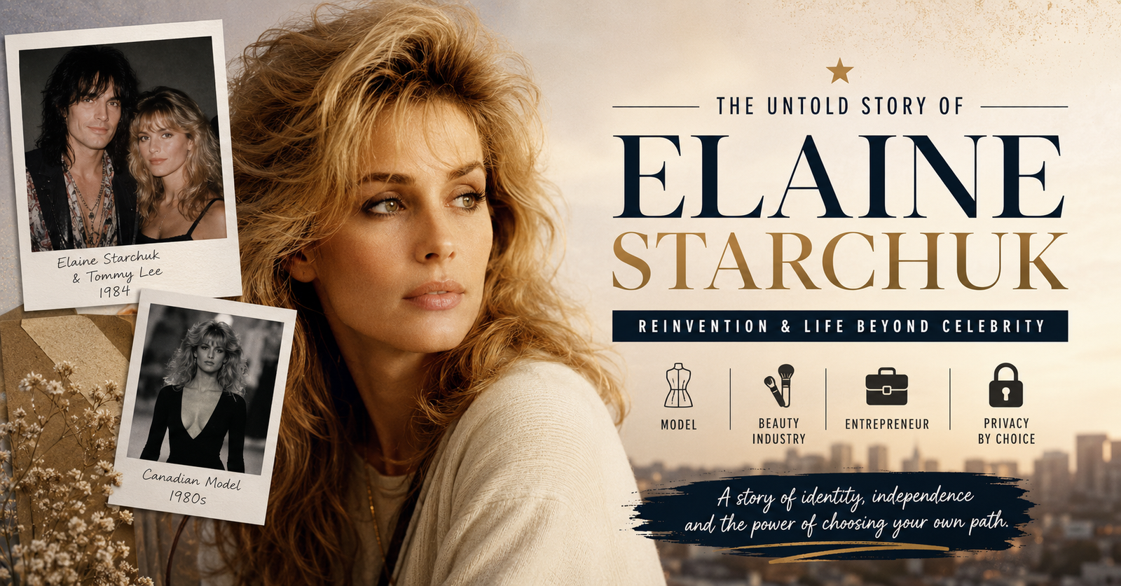 Elaine Starchuk Canadian former model and entrepreneur portrait